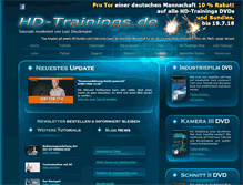 Tablet Screenshot of hd-trainings.de